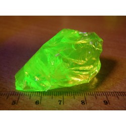 Uranové sklo - vzorek č. 305 38g