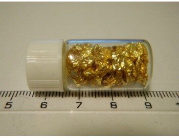 Zlato 24 kar. v lahvičce